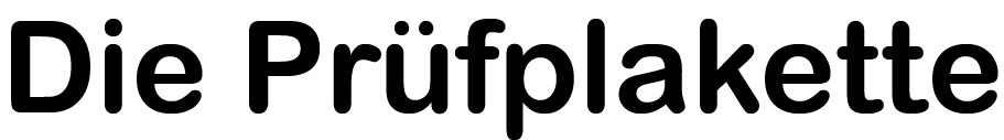 Die Prüfplakette-Logo